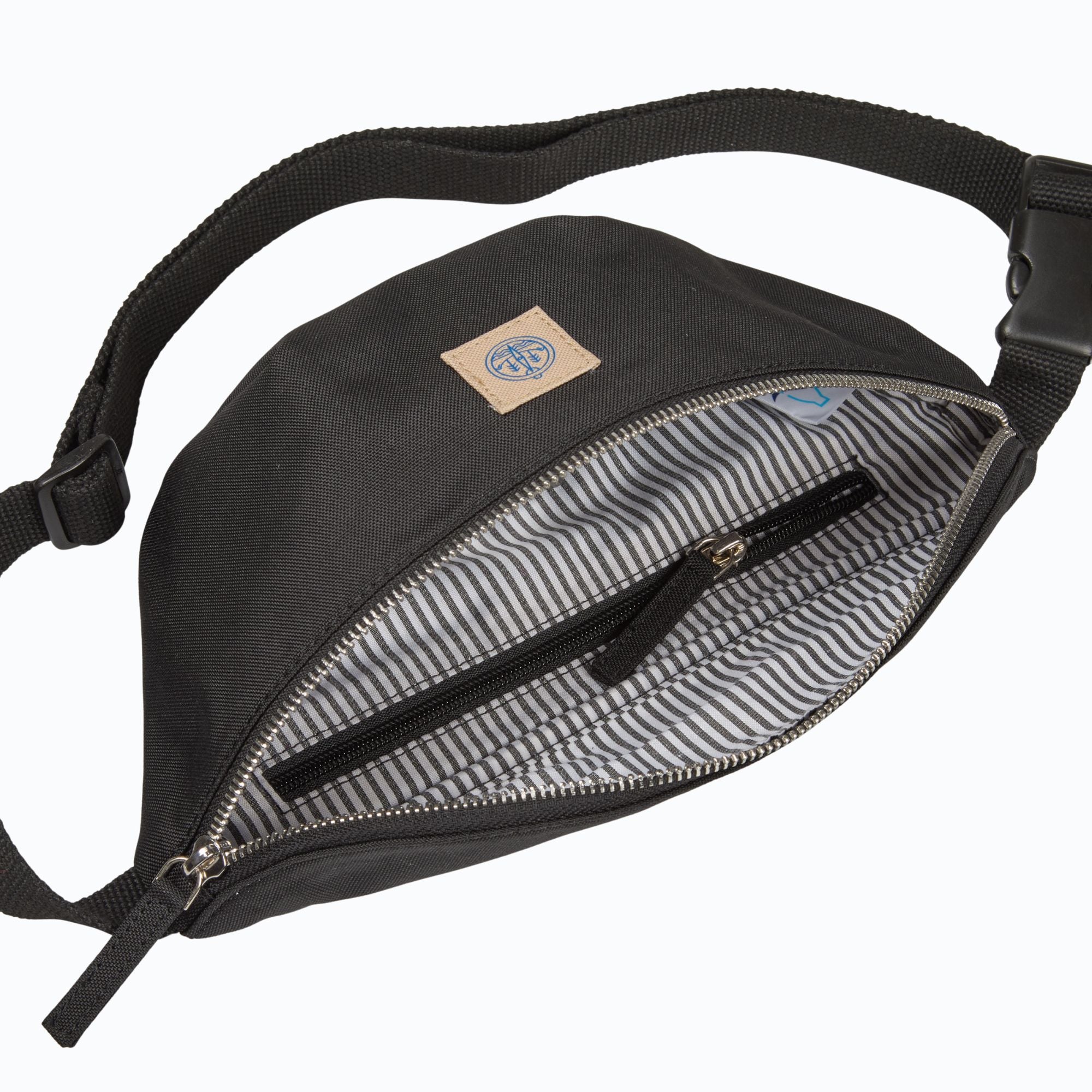 Re.9 Cycle | Drift Waist Bag Black