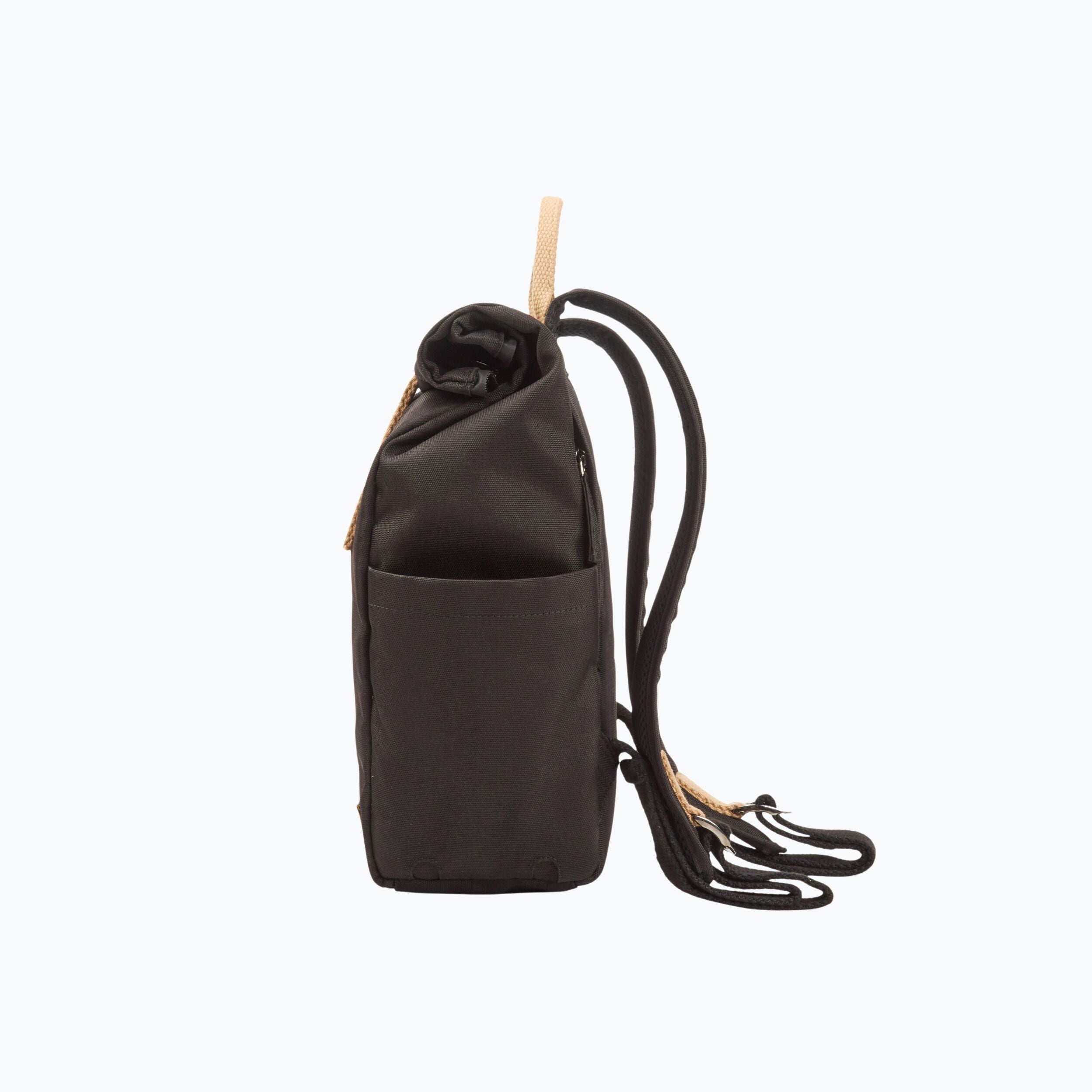 Re.18 Cycle | Rolltop Rugzak Mini Zwart