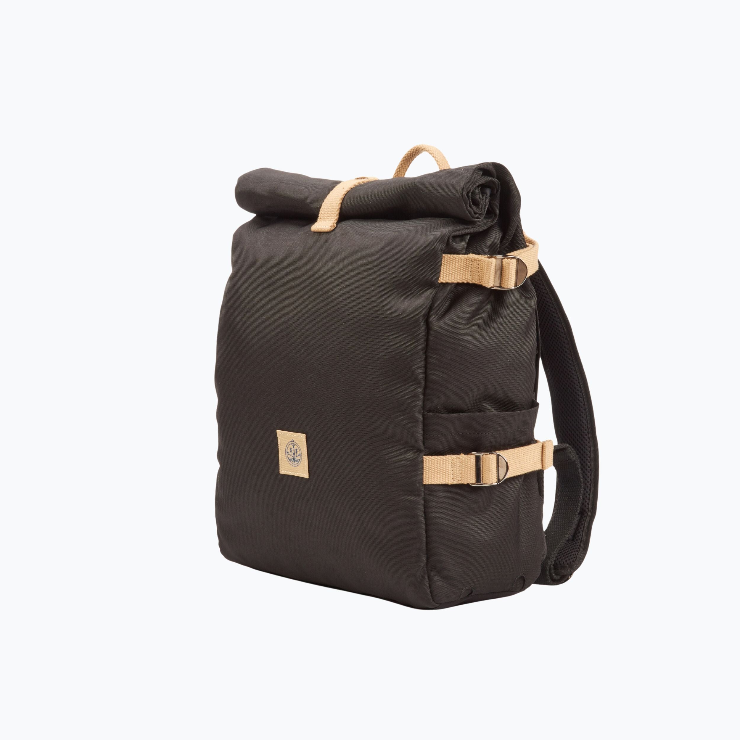 Re.32 Cycle | Rolltop Backpack Black