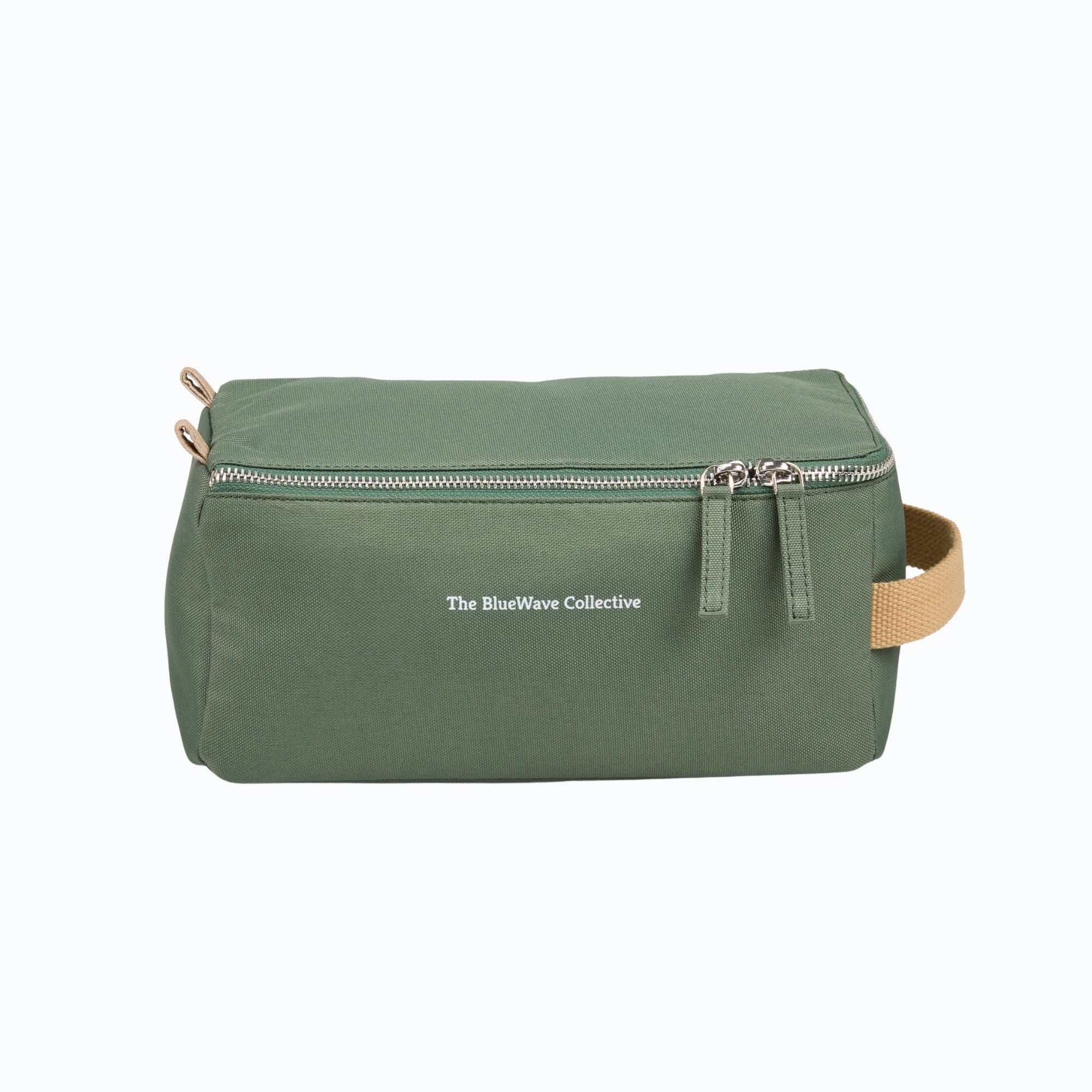 Re.8 Cycle | Sand Toiletry Bag Green