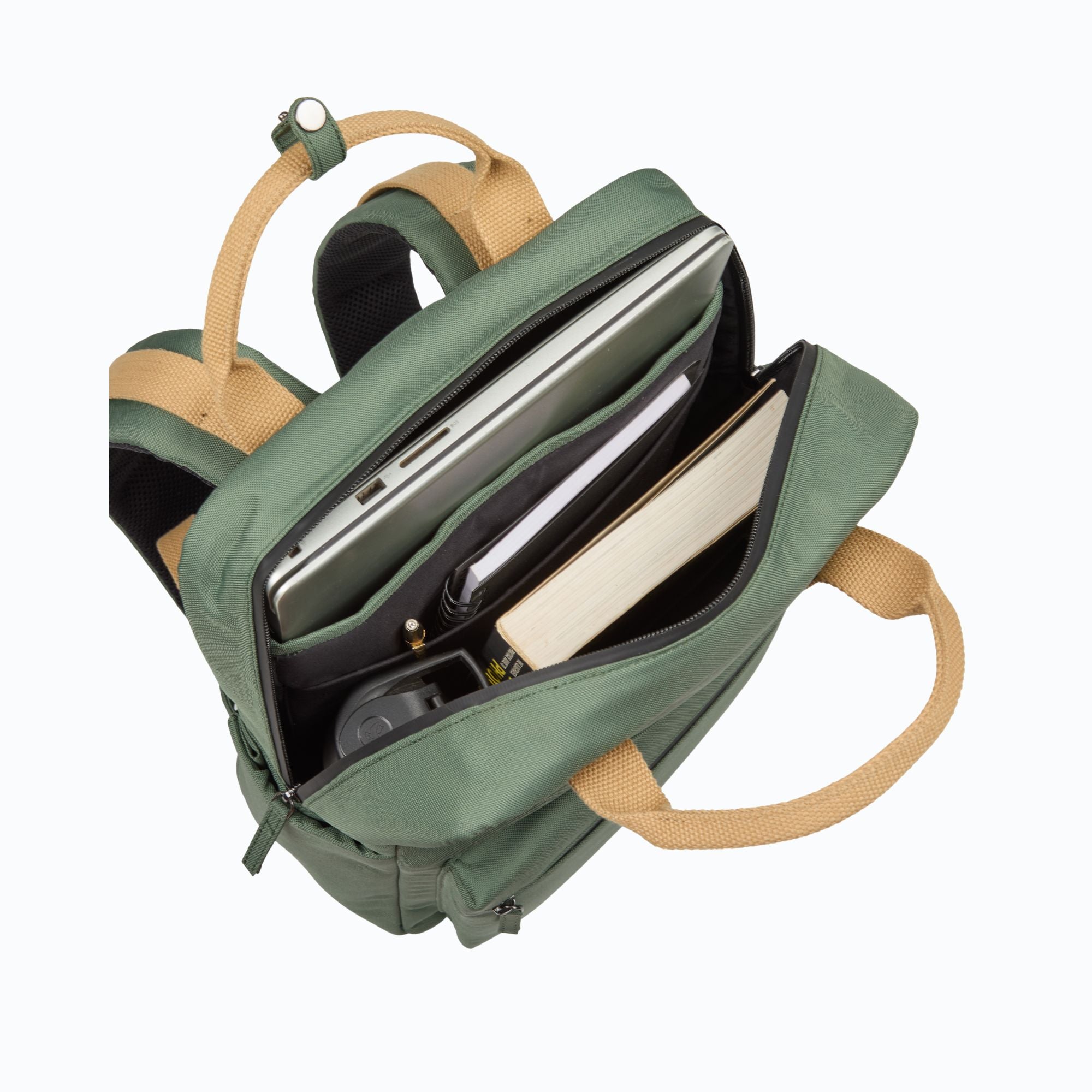 Re.32 Cycle | Rolltop Backpack Green