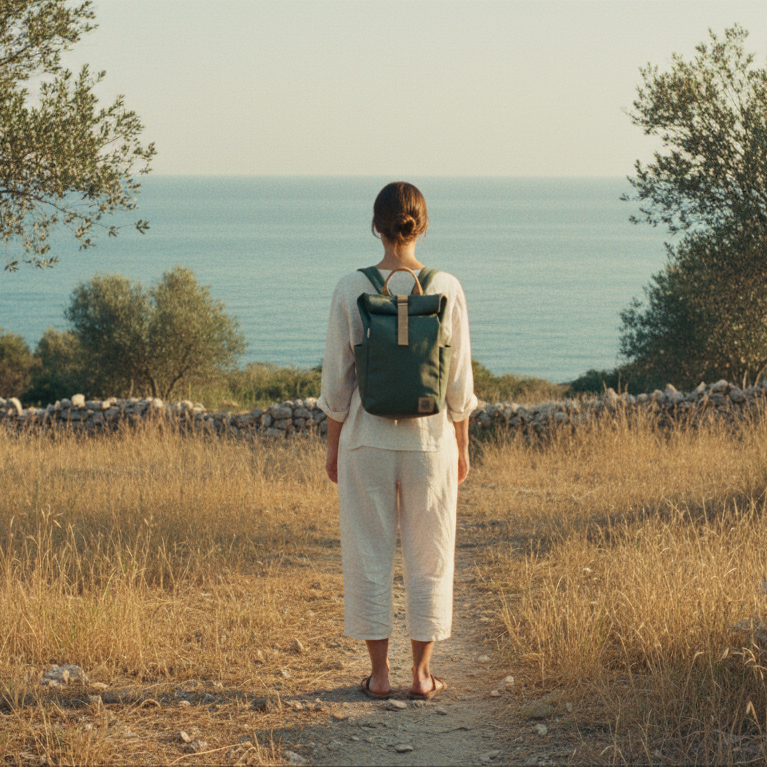 Re.18 Cycle | Roltop Rugzak Mini Groen