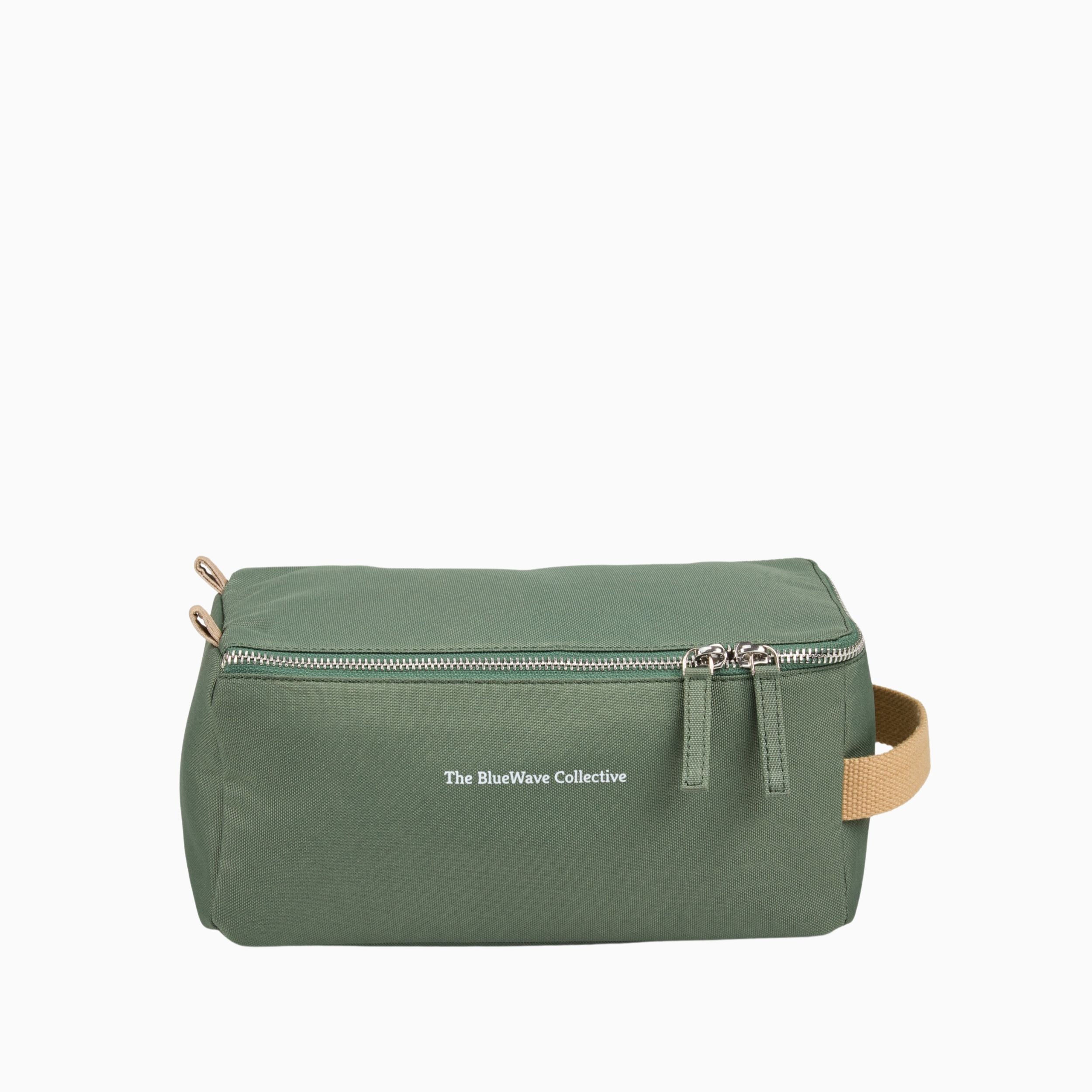 Re.8 Cycle | Sand Toiletry Bag Green