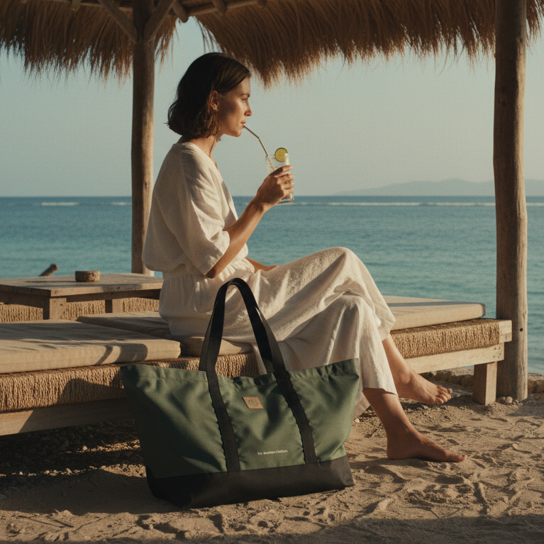 Re.23 Cycle | Tote Bag Dune Black/Green