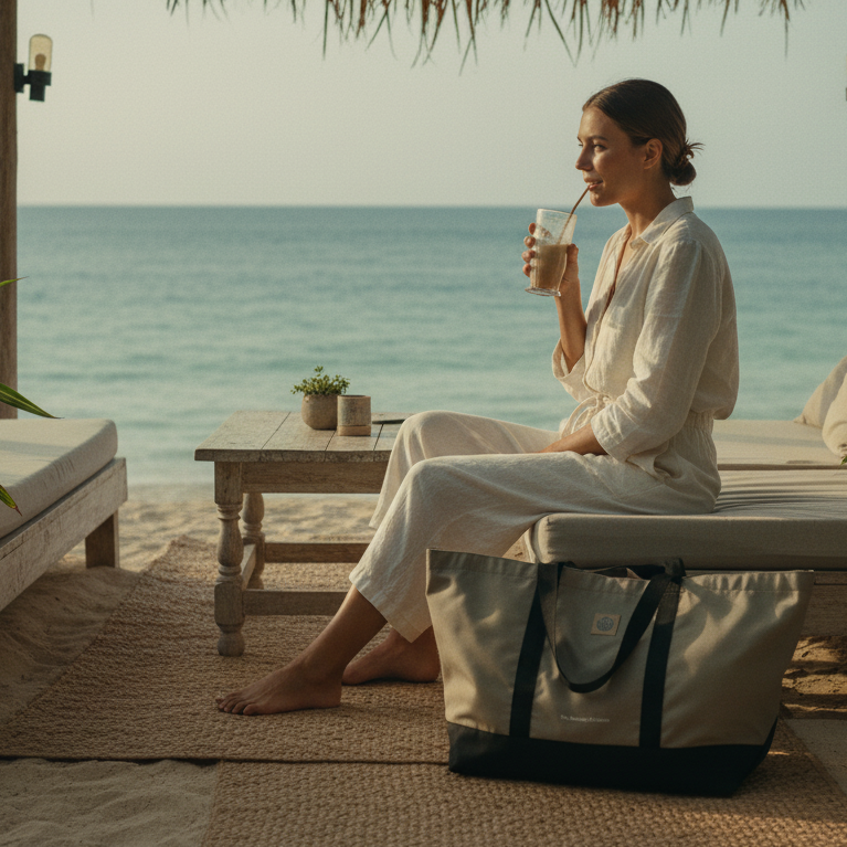 Re.23 Cycle | Tote Bag Dune Black/Grey