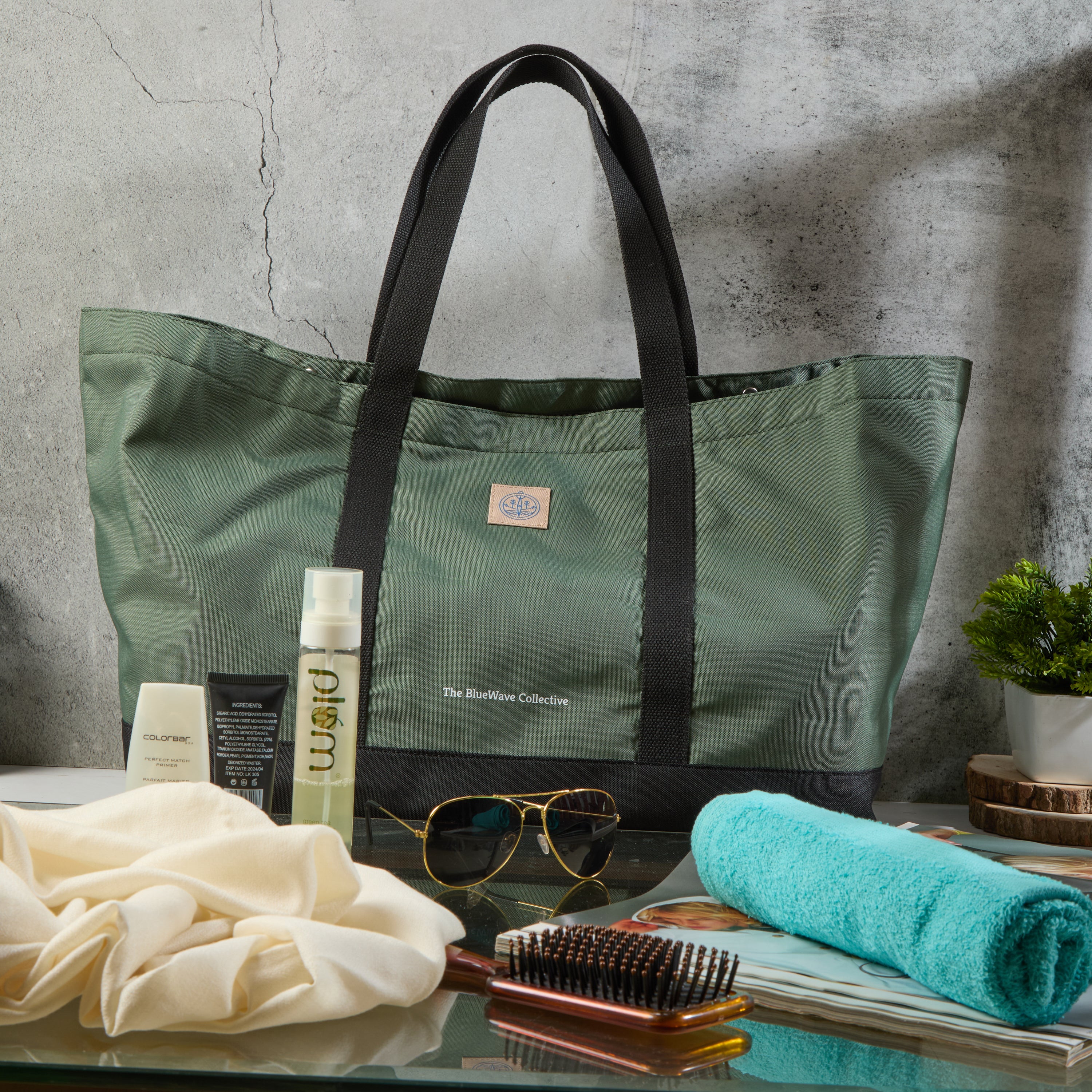 Re.23 Cycle | Tote Bag Dune Zwart/groen