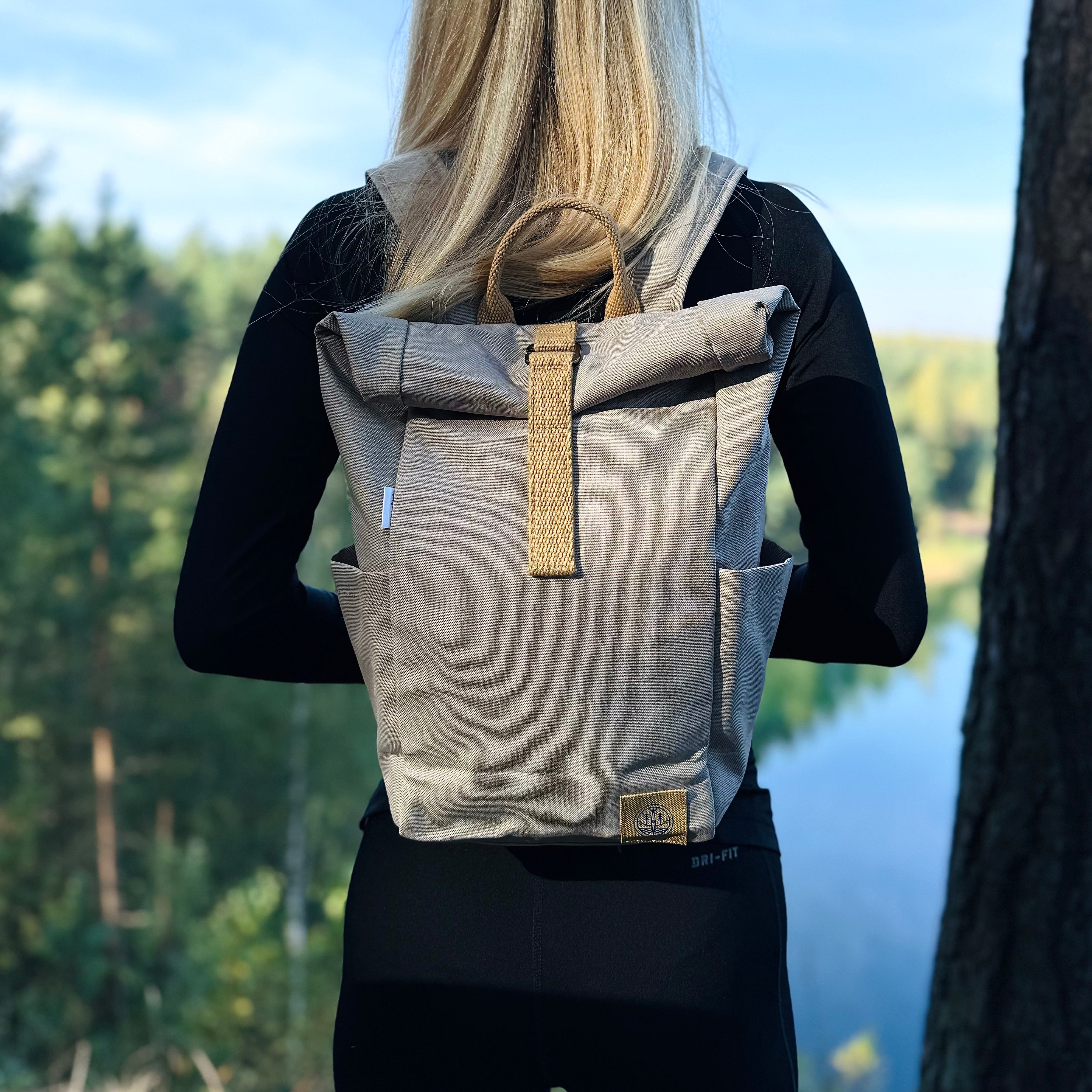 Re.18 Rolltop Rugzak Mini – Stone