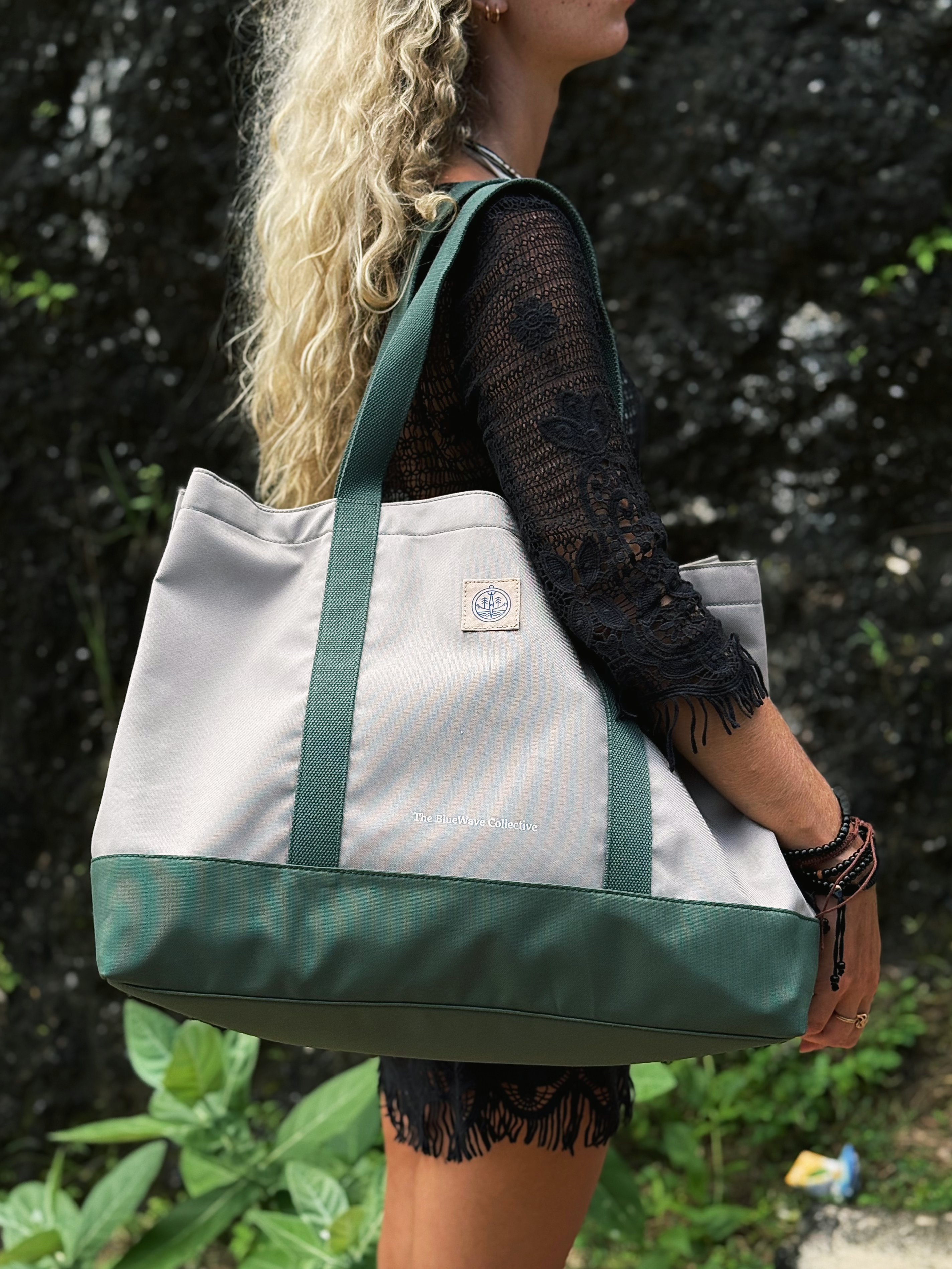 Re.23 Cycle | Tote Bag Dune Groen/grijs