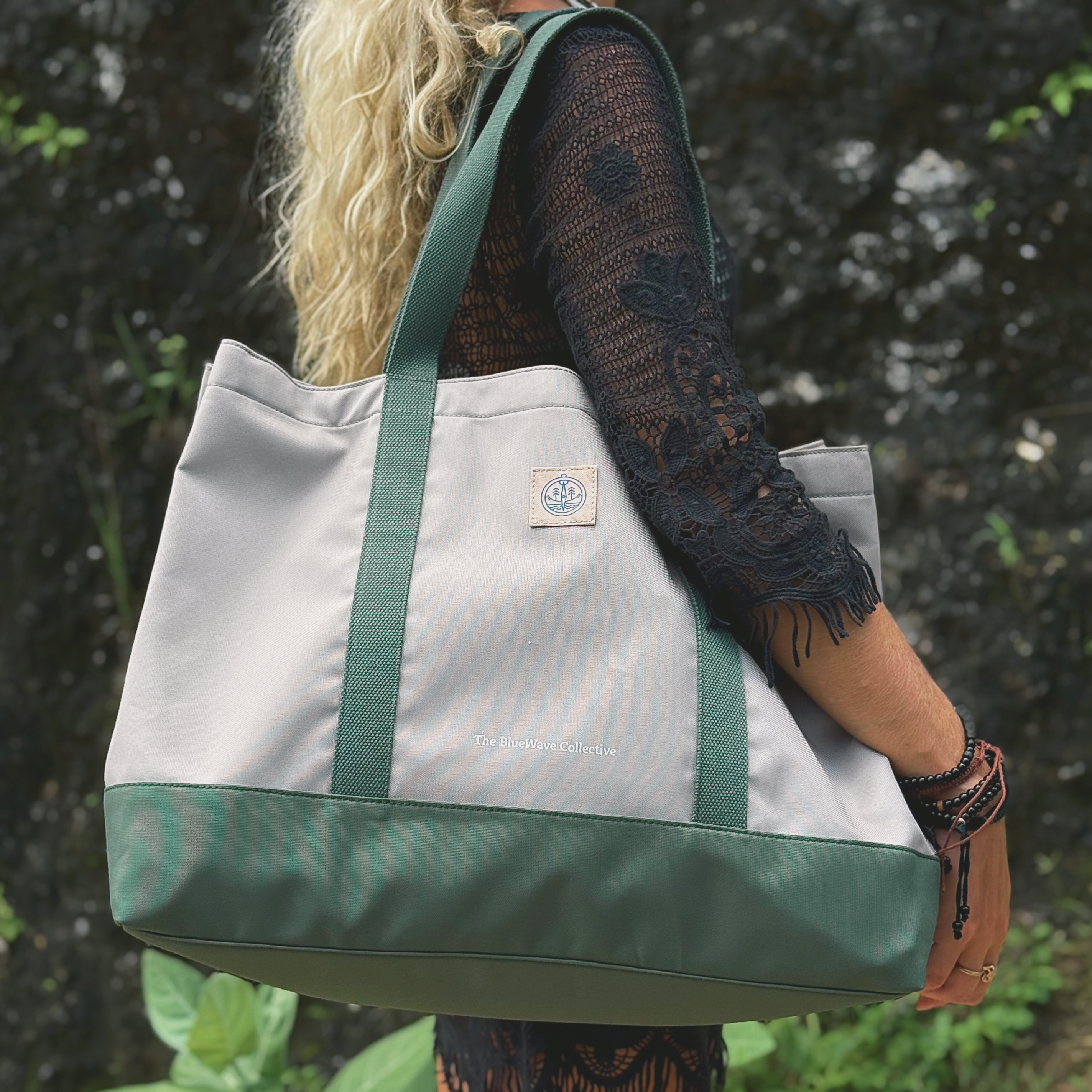 Re.23 Cycle | Dune Tote Groen/grijs