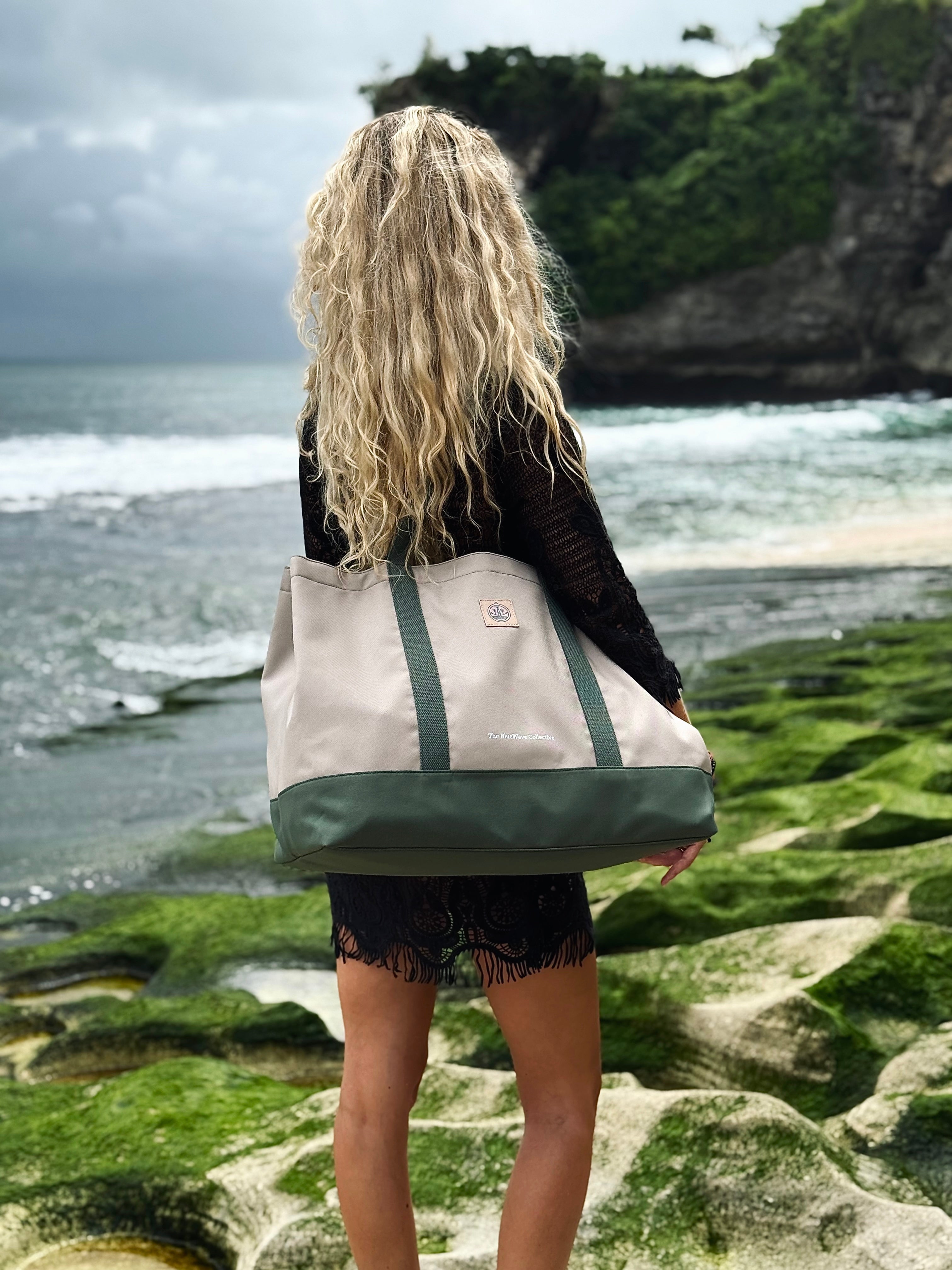 Re.23 Cycle | Tote Bag Dune Groen/grijs