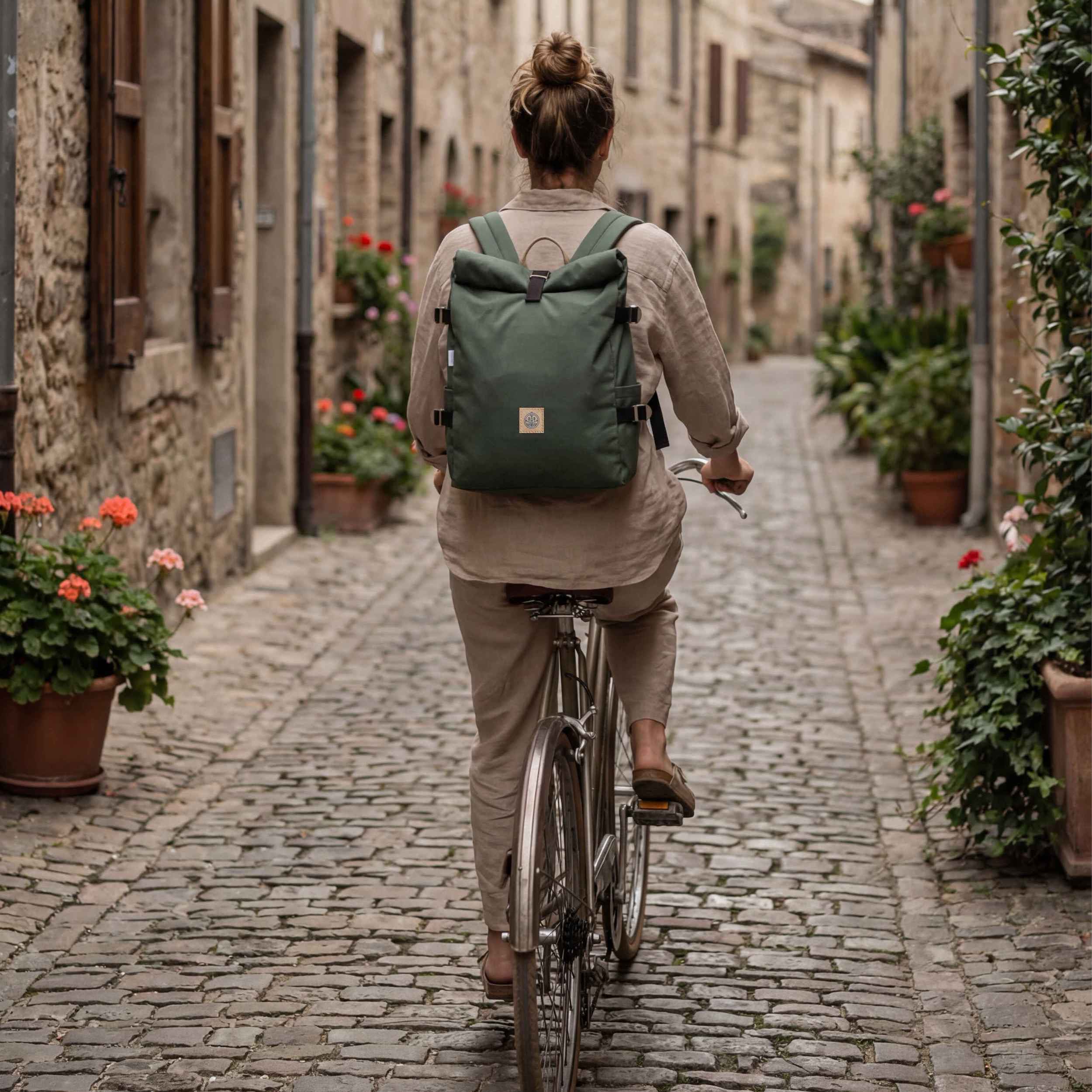 Re.32 Rolltop Backpack - Olive