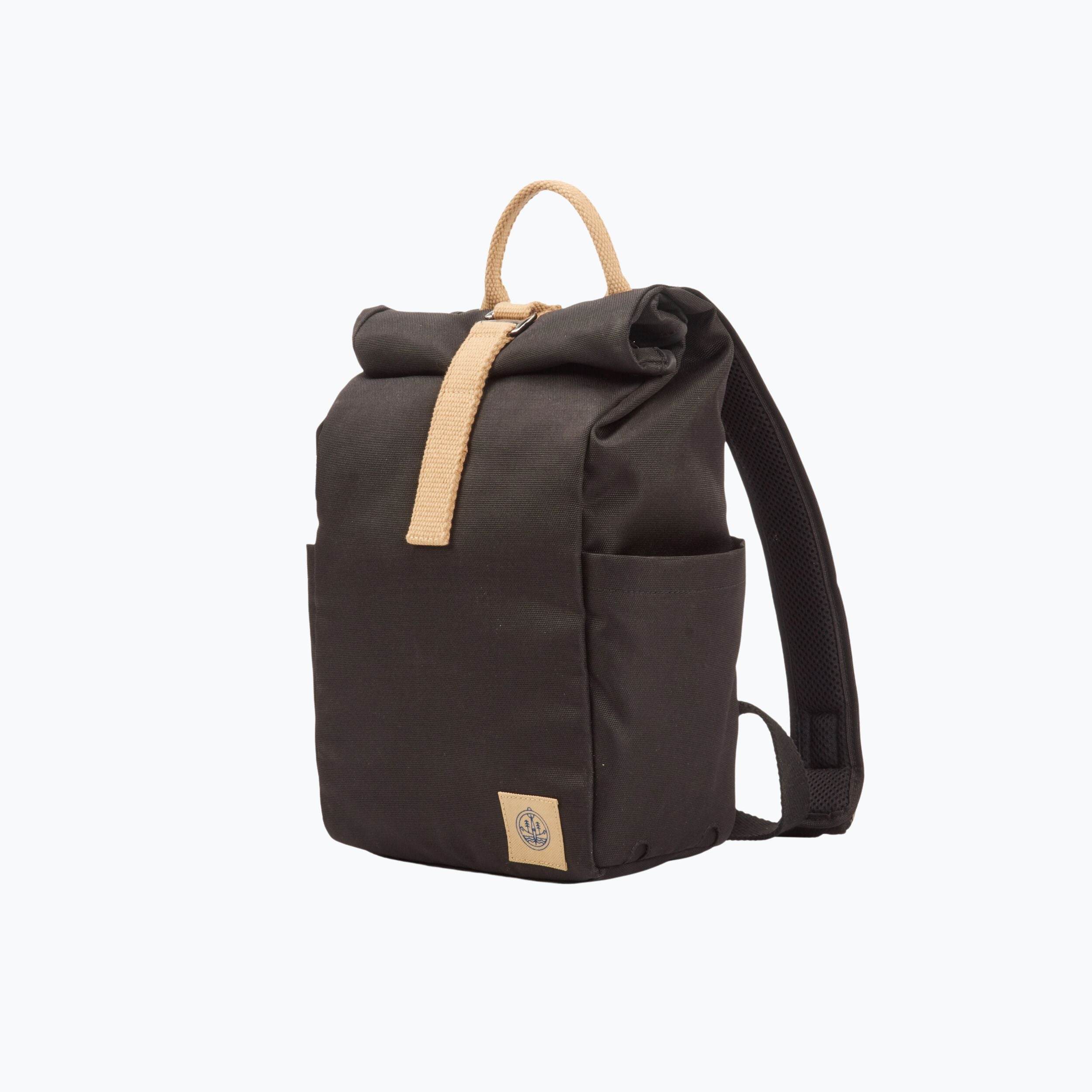 RE.18 Cycle | Rolltop Rugzak Mini Zwart