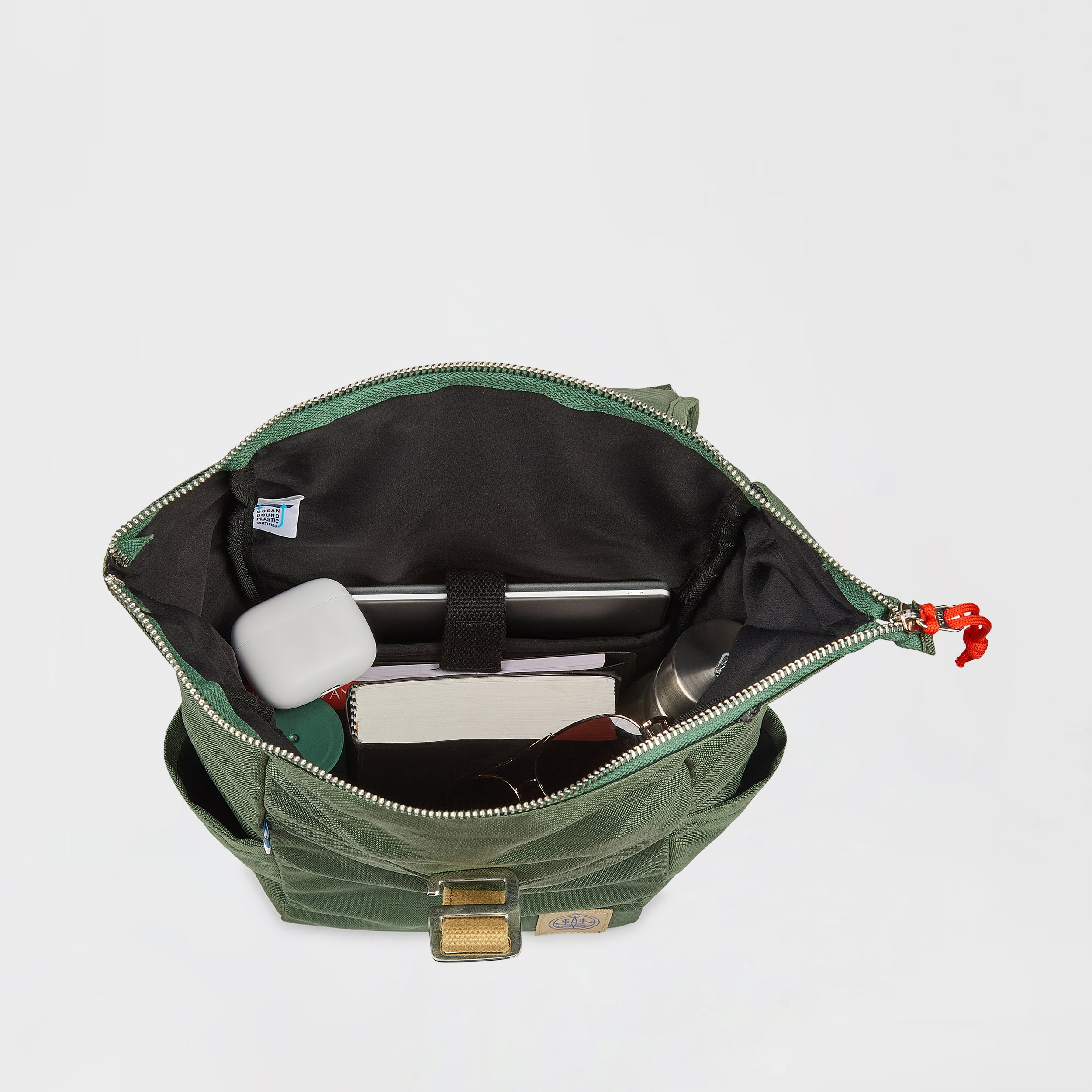 Re.18 Rolltop Backpack Mini – Olive
