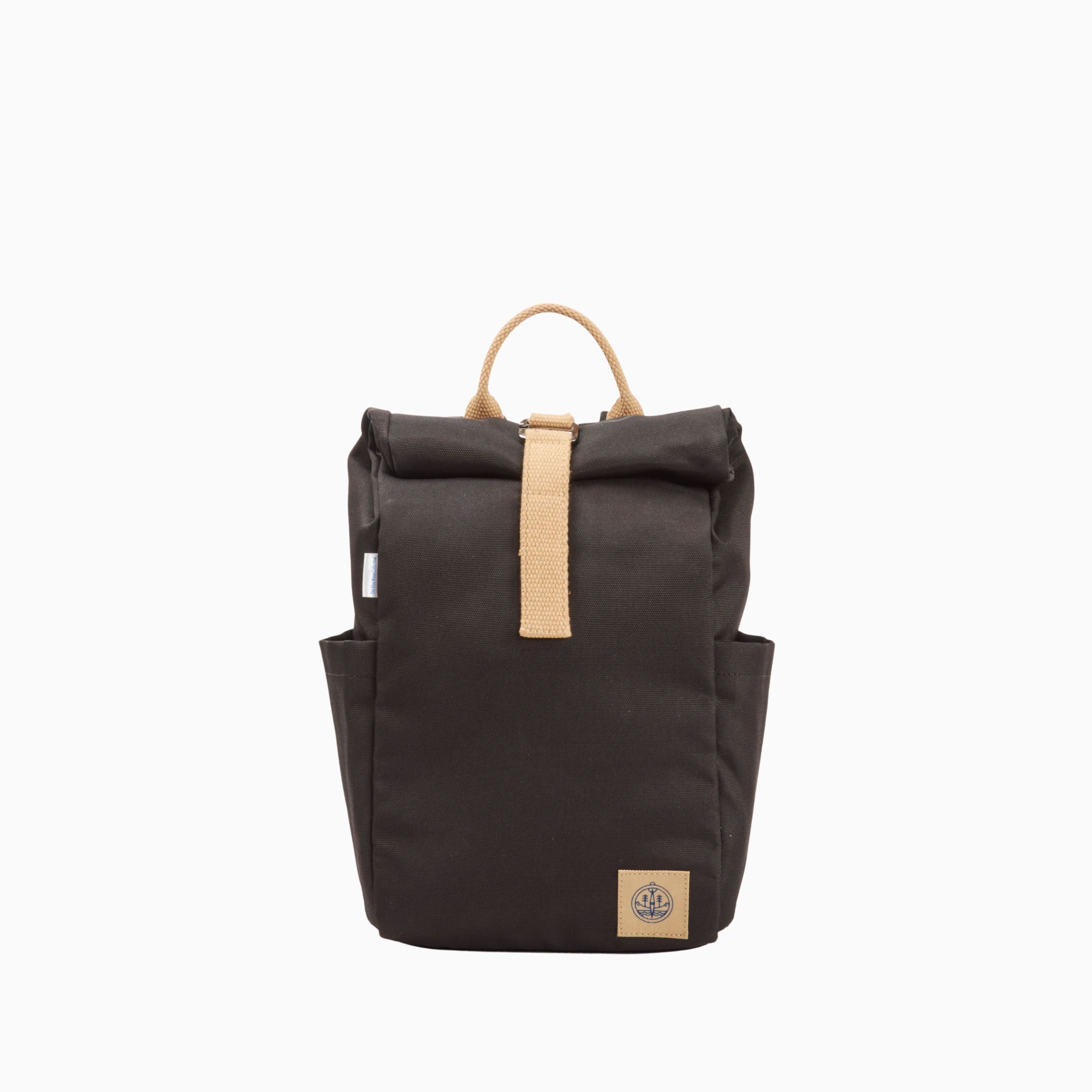 Re.18 Cycle | Roll-Top Backpack Mini Black