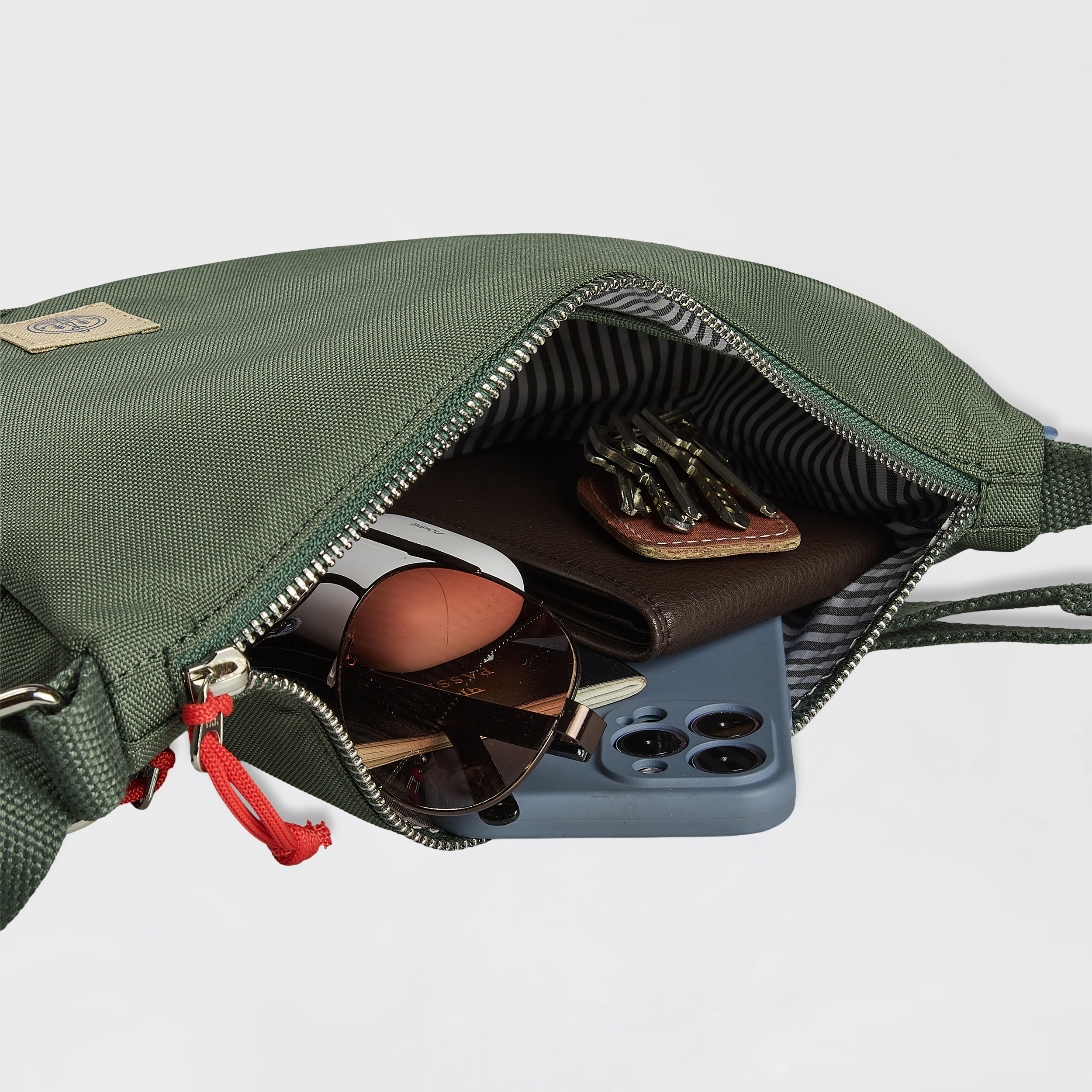 Re.7 Crossbody – Olive