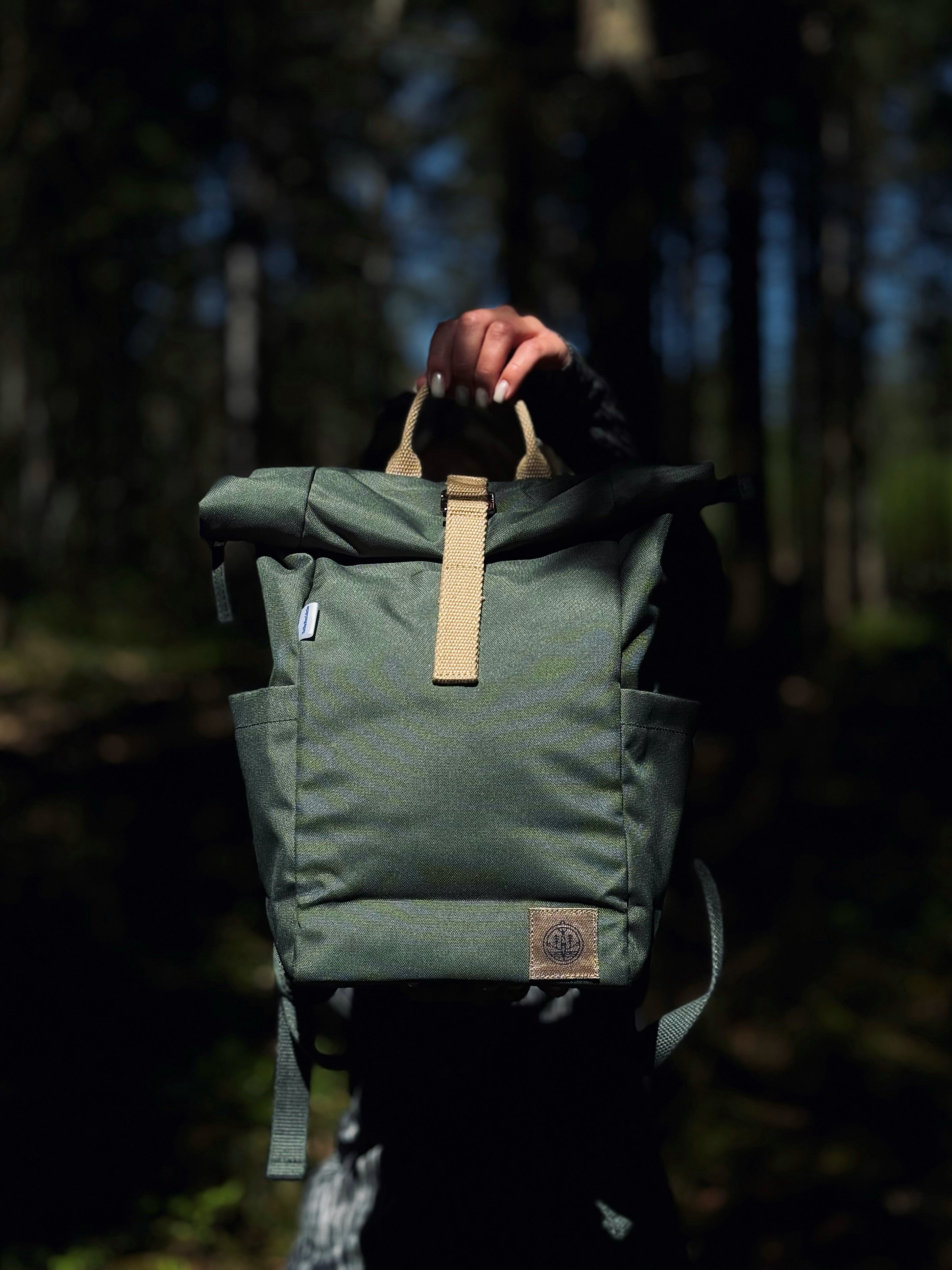 RE.18 Cycle | Rolltop Rugzak Mini Groen