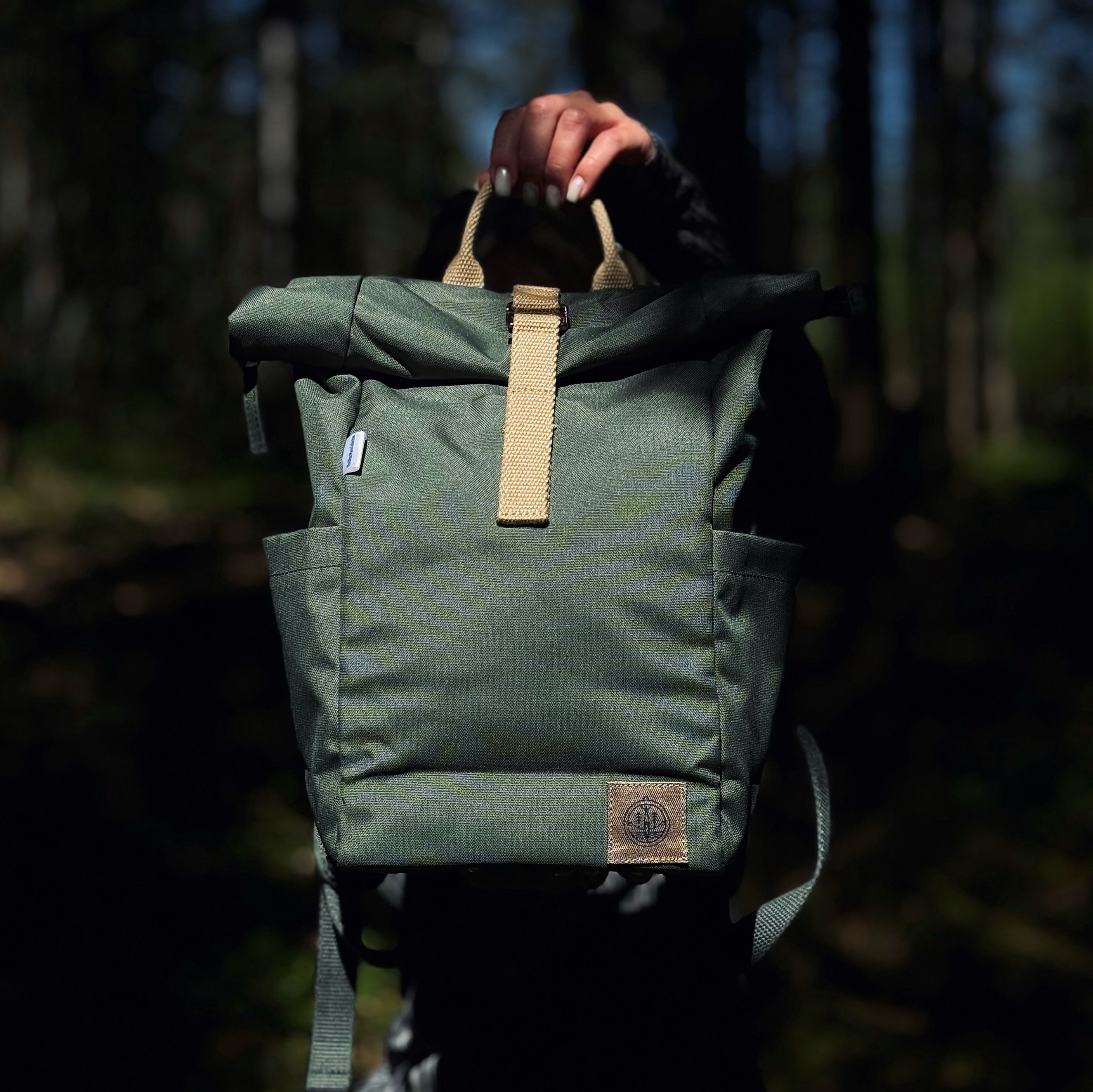 Re.18 Cycle | Rolltop Rugzak Mini Groen