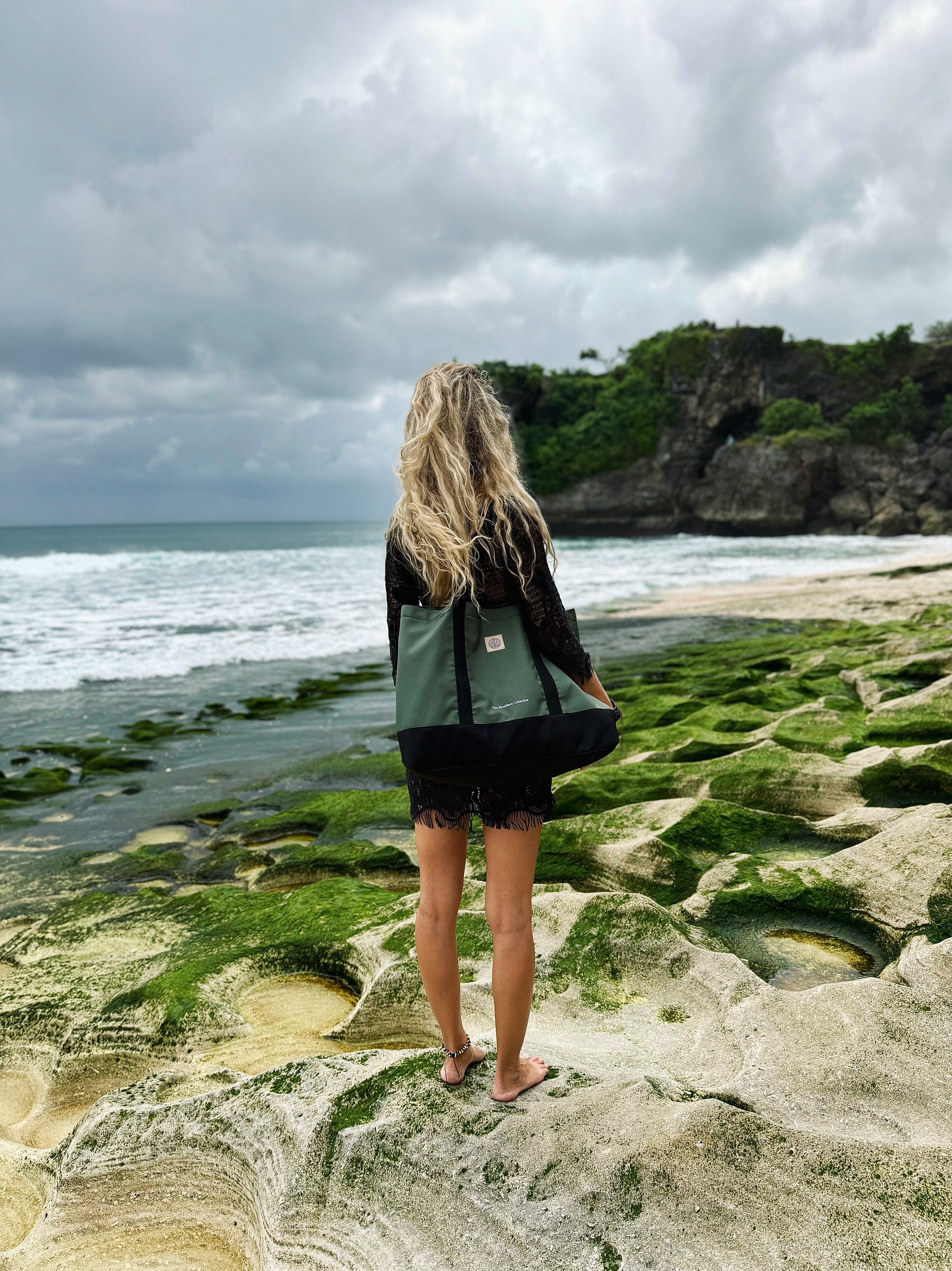 Re.23 Cycle | Tote Bag Dune Zwart/groen