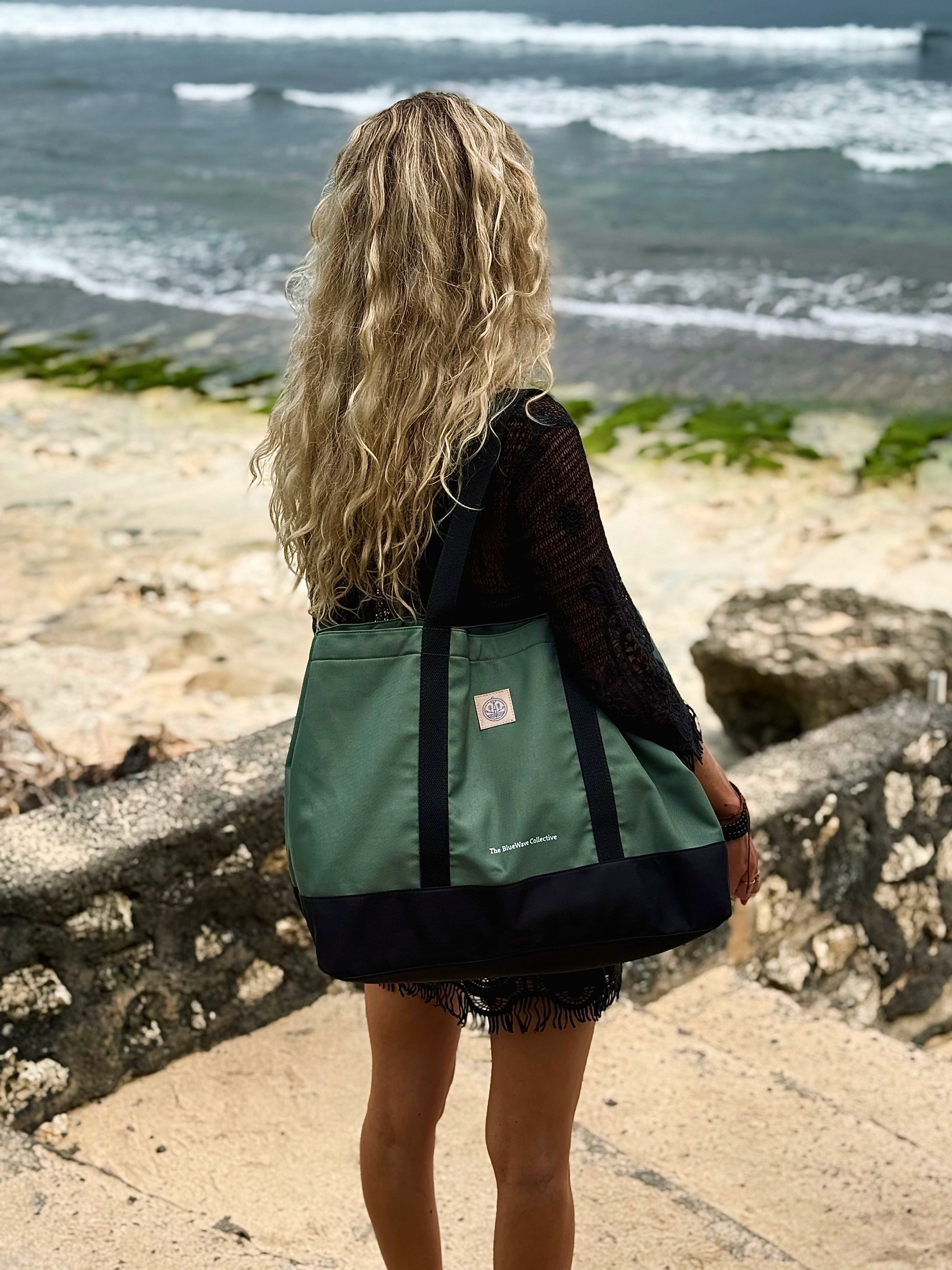Re.23 Cycle | Tote Bag Dune Zwart/groen